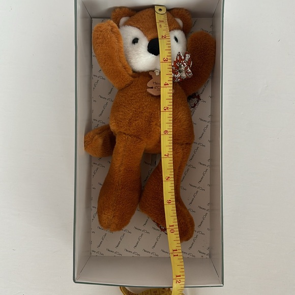 Histoire d’Ours Soft and cuddly Orange/Brown Fox Plush Toy 11” in in gift box - Picture 7 of 8